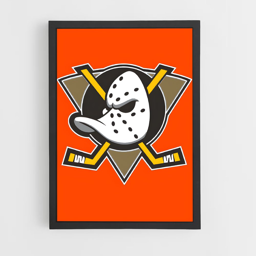Poster Esprit des Canards – affiche Hockey sur glace (vue 2)